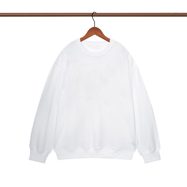 

2022s men's hoodies waffle stripe pullover loose sweater women's cotton couple sweater, Black