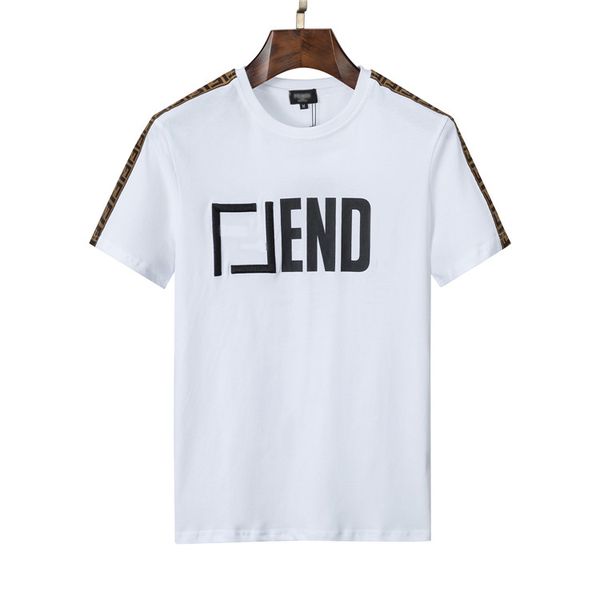 

er tee short men sleeve spring boho clothing summer letter tees fashion casual tshirts women designers couple clothes round neck letter 4d7i, White;black