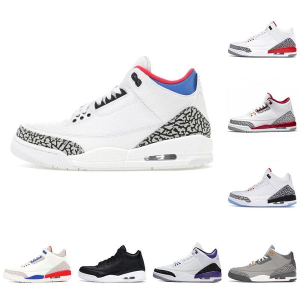 

designer beige grey jumpman 3 mens basketball shoes unc racing blue white pine green cement black and white big lightning north carolina fla