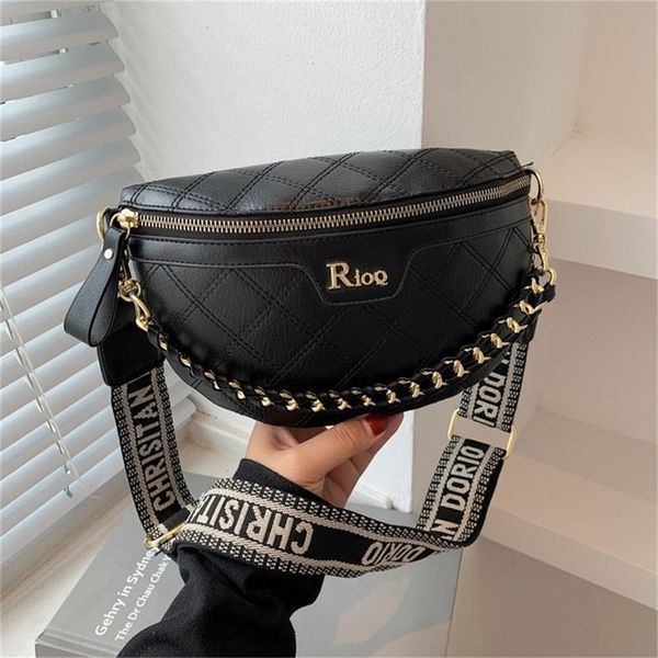 

style fashion solid color sewing waist chain crossbody 65% off store wholesale