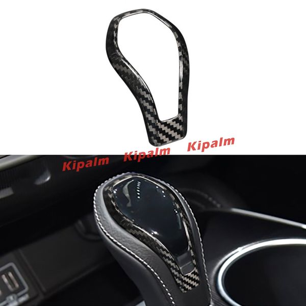 

carbon fiber gear shift knob cover trim for infiniti q50 q60 qx60 qx80 car interior accessories