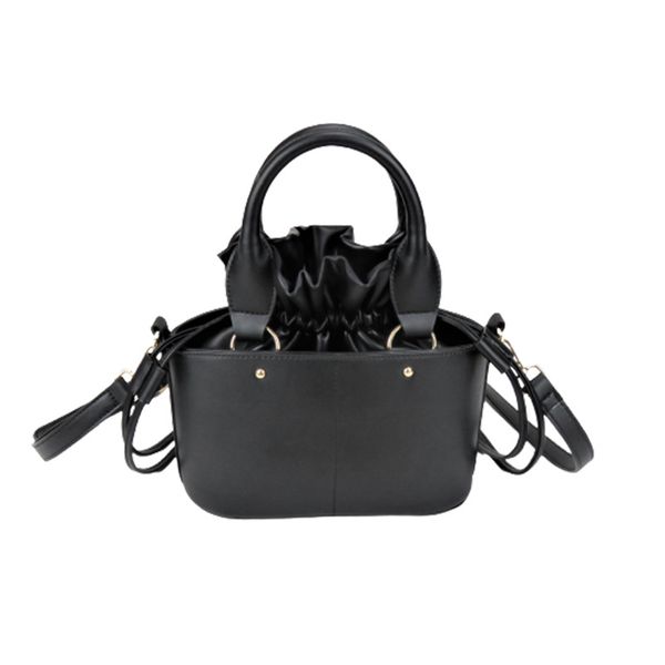 

vintage elegant tote bag crossbody single shoulder waterproof plain shopping party luxury leather