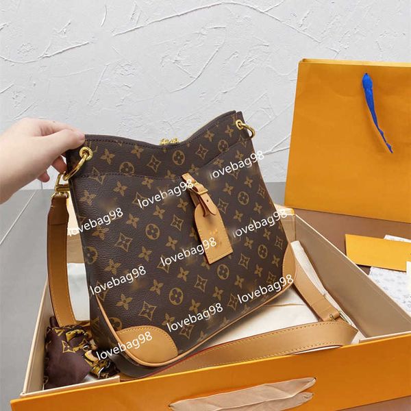

vintage print women odeon totes shoulder crossbody bags designer handbags fashion messenger bag hobo purse clutch m45354