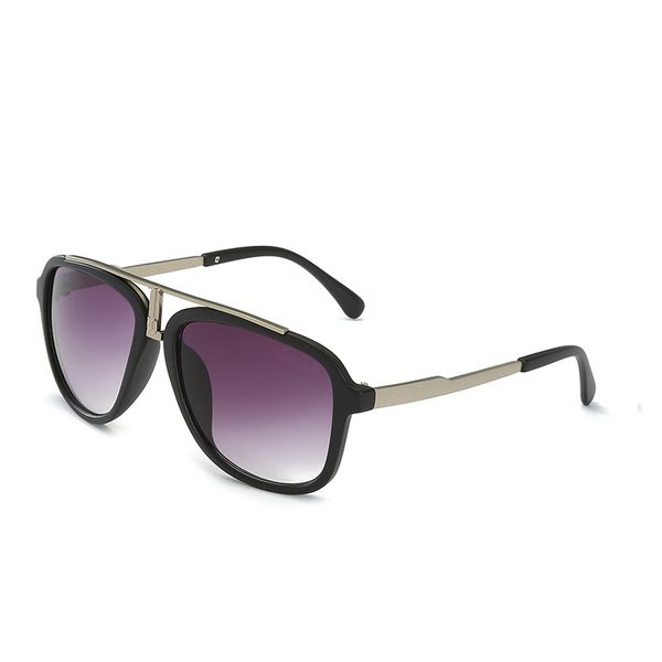 

men classic summer sunglasses goggles driving designer eyewear uv400 protection square male sunglasses 2022 metal frame, White;black
