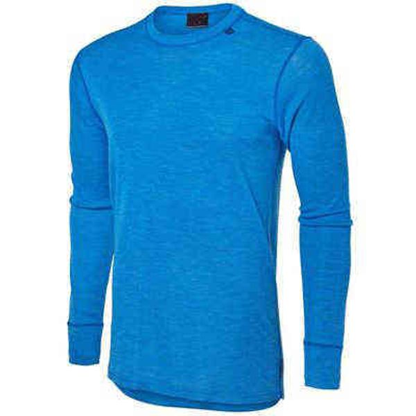 Mens Merino Lã Base Camada Térmica Camisa Térmica Manga Longa Camiseta Térmica de Lã Terino Terino Terino Terino