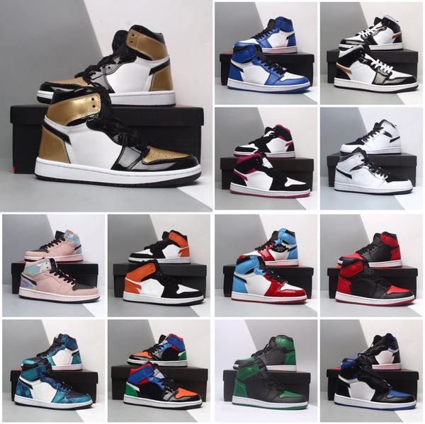 

jumpman 1 basketball shoes women mens 1s trainers high og hyper royal neutral grey prototype shadow 2.0 obsidian dark mocha twist pine green