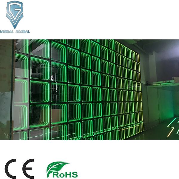 

dance floor 2022 new design 3d effect neon strip stage lighting