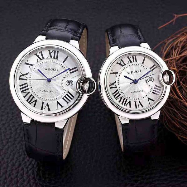 

ballon bleu women's watch 2022 new watches with light luxury design pair of ins style summer simple temperament men's, Slivery;golden