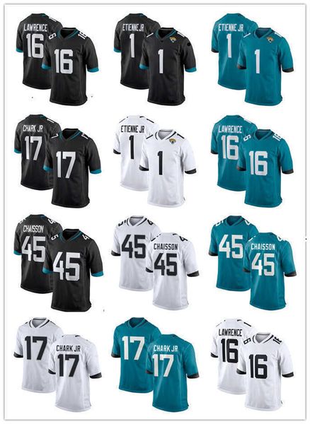 

football jerseys jacksonville''jaguars''15 minshew 85 tim tebow 16 lawrence 41 josh allen, Black;red