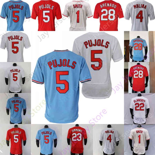 

custom baseball jersey nolan gorman arenado yadier molina edman paul goldschmidt albert pujols dejong harrison bader hicks dakota hudson, Black