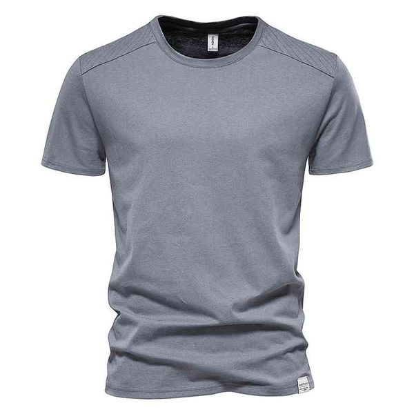 

new men's solid t-shirt casual summer comfortable short sleeve top, White;black