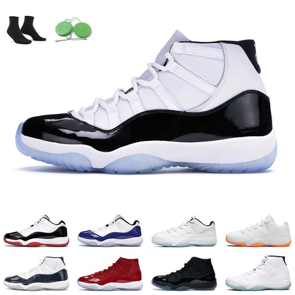 

jumpman 11 concord 45 men women basketball shoes low legend blue 11s bright citrus bred outdoor mens trainer