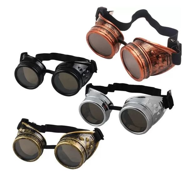 

party favor gothic vintage victorian style steampunk goggles welding punk gothic glasses cosplay c0809xg02