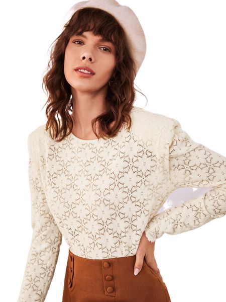 

solid shoulder pad i3zo#, White