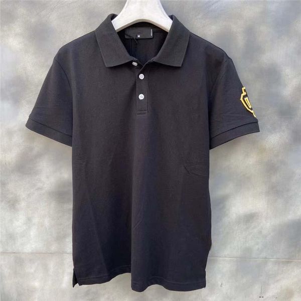 

d2 mens polo t shirt italy style pure cotton slim classic solid breathable embroidered badge due vql urt dsquareds dsq2s dsqs, White;black