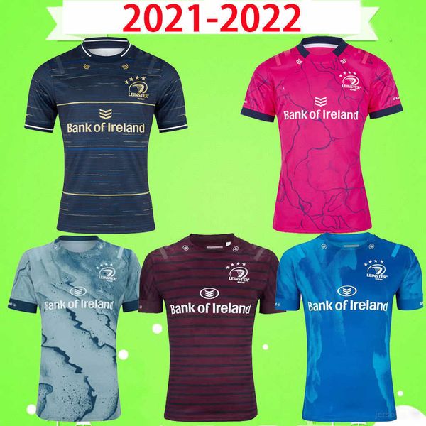 

2021 2022 leinster rugby league jersey national team home court away game 21 22 shirt polo t-shirt mens word cup s-5xl thai kit, Black;gray