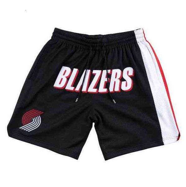 

men basketball short just don shorts retro edition mesh 0 lillard 00 anthony stitched pocket stitch city teams name & year id tags, Black