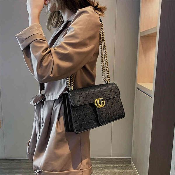 

bag messenger female korean version foreign style chain women's one shoulder messenger versatile ins small bag purses outlet online