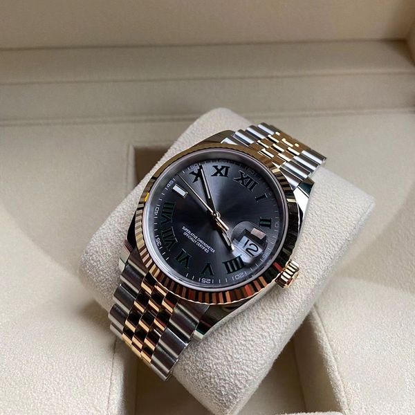 

watchsc- u1 automatic mechanical watch 41mm 36mm 31mm 28mm quartz watch mens womens stainless steel waterproof luminous watches, Slivery;brown