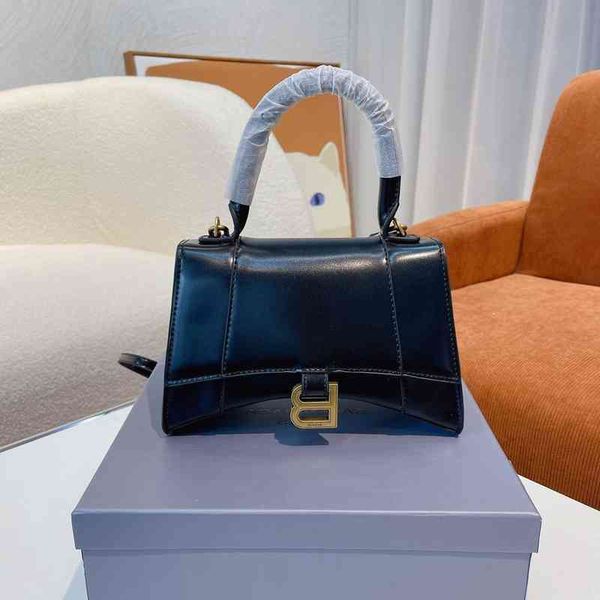 

women luxury blencaigasss handbags bag b's hourglass latest show women's original inside versatile high-end messenger quality