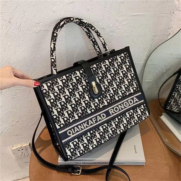 

wanghong women's tote fashion high-capacity commuter versatile single 673 80% off purse sales