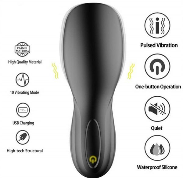 

male masturbator men's 10 frequency silicone sucking oral cup intimate toys blowjob machine sexyitoys for men beauty items