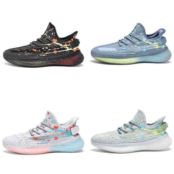 

men's basketball shoes retro sneakers famous coconut men shoes new luminous flying woven leisure sports trainers run 220125