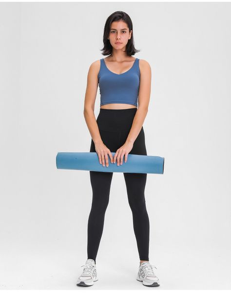 

2022 tank women yoga bra shirts sports vest fitness underwear solid color lady with removable cups yoga sports bra tanks, White