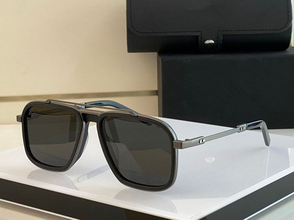 

men's sunglasses for summer h019 style anti-ultraviolet retro plate metal plank frame eyeglasses random box, White;black