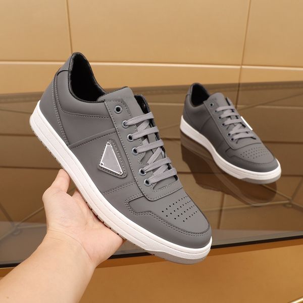 

designer sneakers chain casual shoes platform sneaker calfskin leather suede trainers men women walking runner shoe, Black
