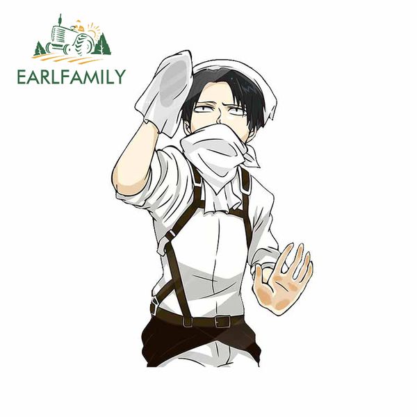 

earlfamily 13cm for attack on titan creative car stickers car accessories decal scratch-proof sticker waterproof decoration