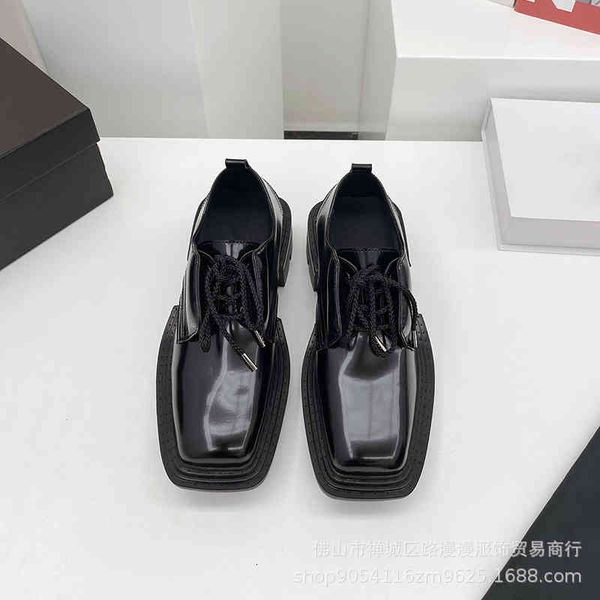 

dress shoes men's and women's dark leather shoes with black lace up
