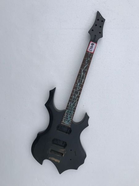 

professional diy electric guitar without hardwares in stock w423