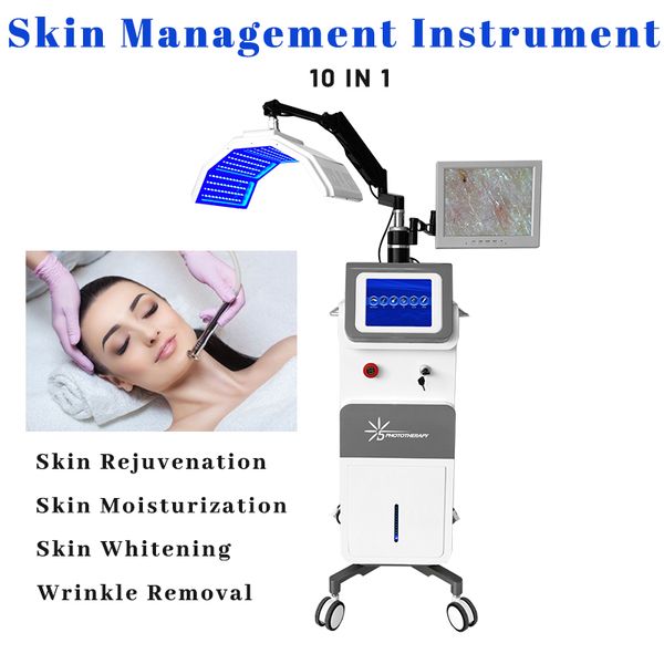 

skin management instrument led pdt light therapy face rejuvenation hair growth stretch mark removal multifunctional equipment