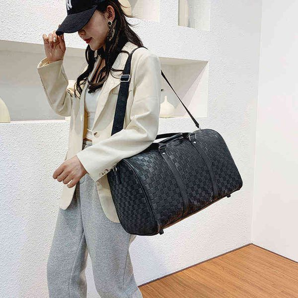 

luxe tas vrouwen grote reizen koffer mannen business draagbare bagage lederen handtas tote bag opvouwbare weekend 220608