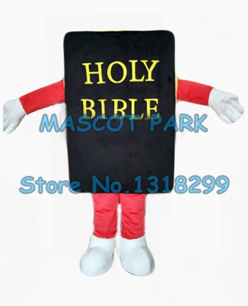 

mascot doll costume mascot the holy bible bood mascot costume size cartoon book theme anime costumes holiday charity activity dresses, Red;yellow