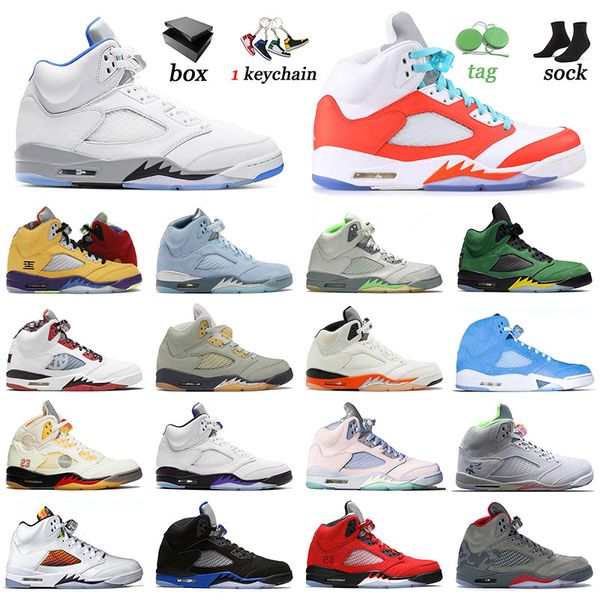 

jumpman 5 arrival basketball shoes prfc racer blue easter 5s unc designer sneakers fire red jade horizon green bean helmet hare blue bird sp