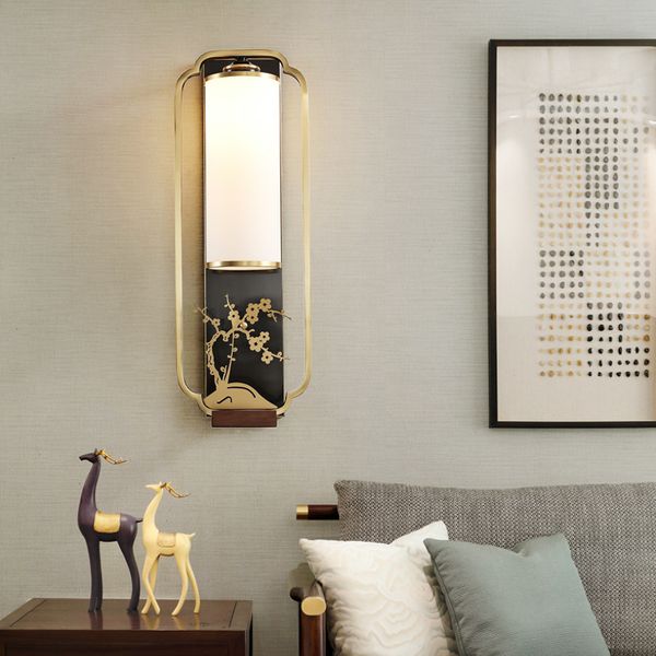 

new living room background wall lamps creative aisle corridor bathroom led lighting classical bedroom bedside wall lights nordic house decor