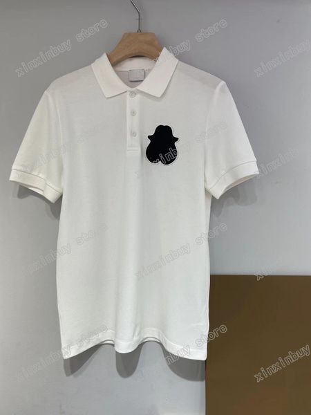 22ss Uomo Donna Designer t-shirt polo Animal Print manica corta Uomo Girocollo parigi Streetwear bianco nero xinxinbuy S-XL