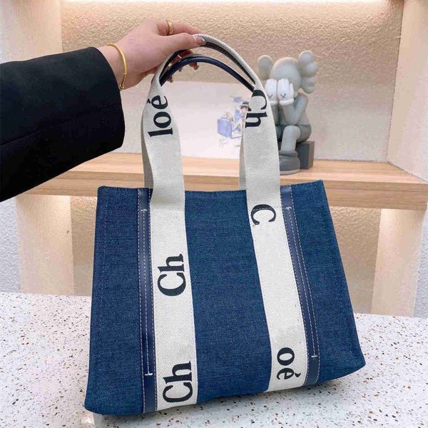 

2022 handbags canvas bags lady letter shopping paty pack fashion contrast color lady high quailty lage bucket designer bag handbag tote
