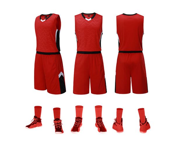 

nb097 basketball jersey sport wears athletic outdoor apparel college, Black