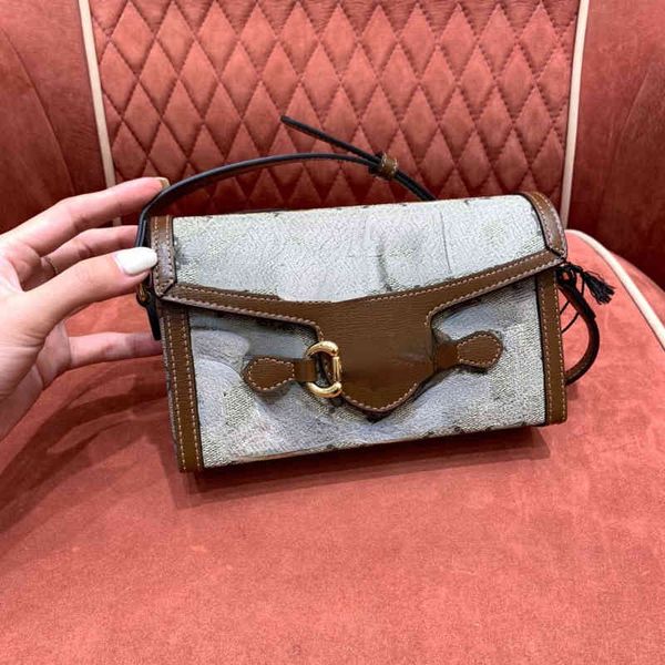 

2022 new g family horsebit messenger fashion one shoulder envelope box bag