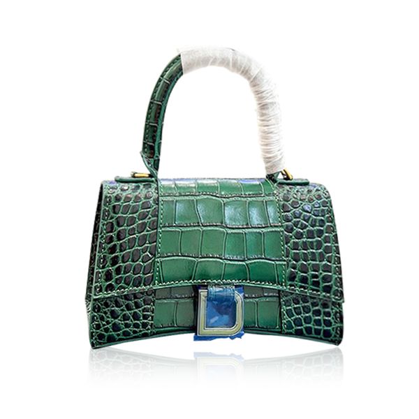 

designer wallet shoulder bag wallets handbags half moon tramp buckle leather pure crocodile single handle handbags women's hourglass pu