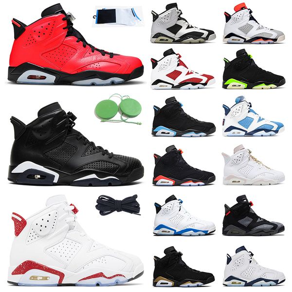 

6s men women basketball shoes 6 retro electric green dmp carmine unc jumpman 6 sport blue mens trainer sports sneakers
