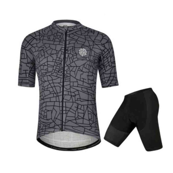 

2022 the latest bicycle riding clothing suit factory direct sales men's new summer 2022, Gray