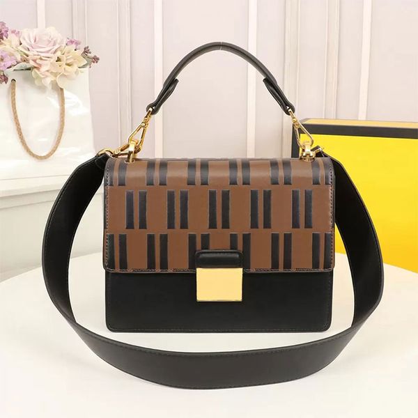 

2022 luxury designer shoulder bag ladies roman handbag leather letter embossed fashion messenger bag crossbody backpack women purse