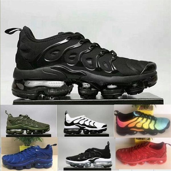 

2021 men plus women shoes triple red tns boots trainers tn cushion black white blue pastel university gold sneakers 32713