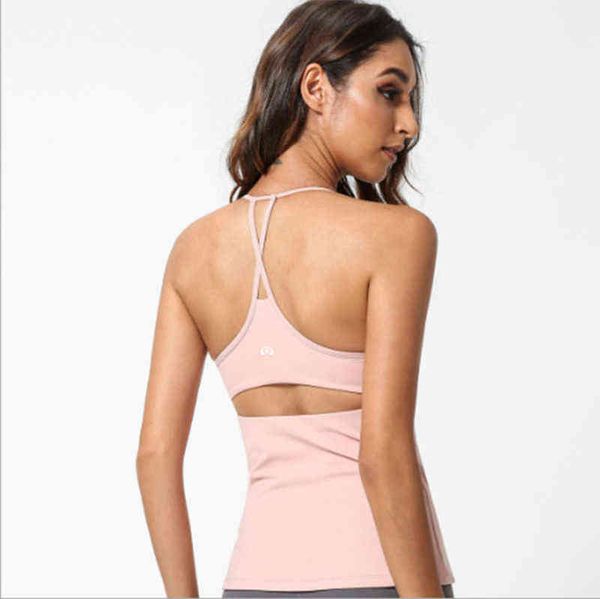 

lulu bras brand sports vest cross fast drying yoga clothes bra running fitness underwear up0c, Red;black