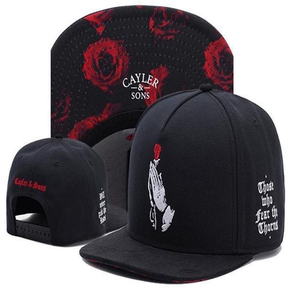 

cayler & sons pray rose baseball caps men/women sports hip hop brand sun hat bone gorras casquette snapback hats255p, Blue;gray