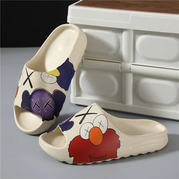 

sandal womens slides foam runner slippers sandals sneakers shoes summer flat men women designer fashion shoe 35-47 wholesale more color sand, Black